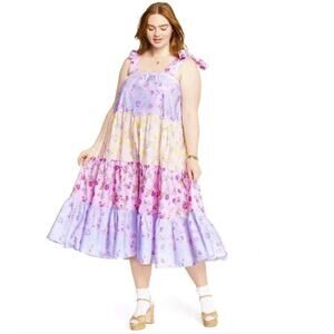 LoveShackFancy x Target Margaux Tie-Strap Tiered Dress